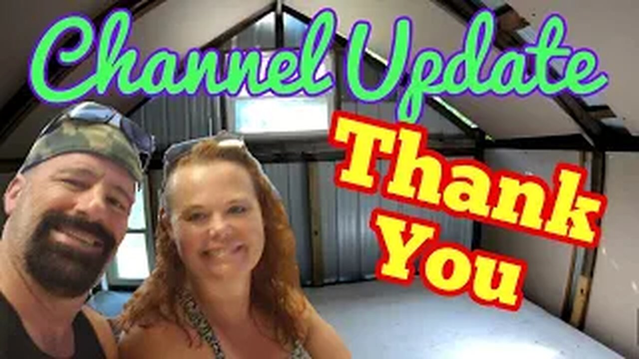 Channel update - thank you