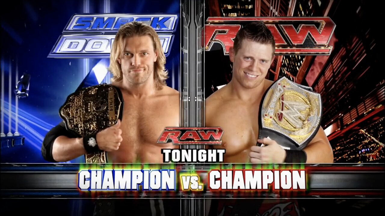 Edge vs The Miz - Champion vs Champion Match (Full Match)