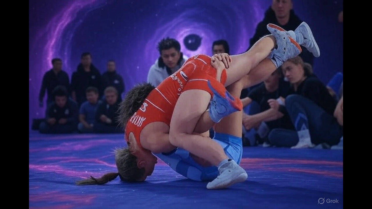 Women wrestling.50kg.