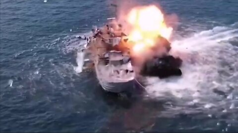 Houthi Speedboats Attack Massive British Oil Tanker – Big Mistake...