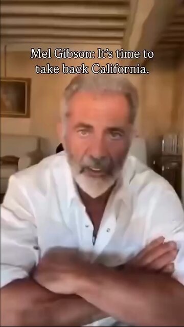 Captioned - Mel Gibson said that’s enough to Gavin Newsom and Karen Bass