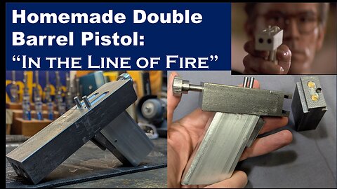 Homemade Double Barrel Pistol: In the Line of Fire Movie Inspired