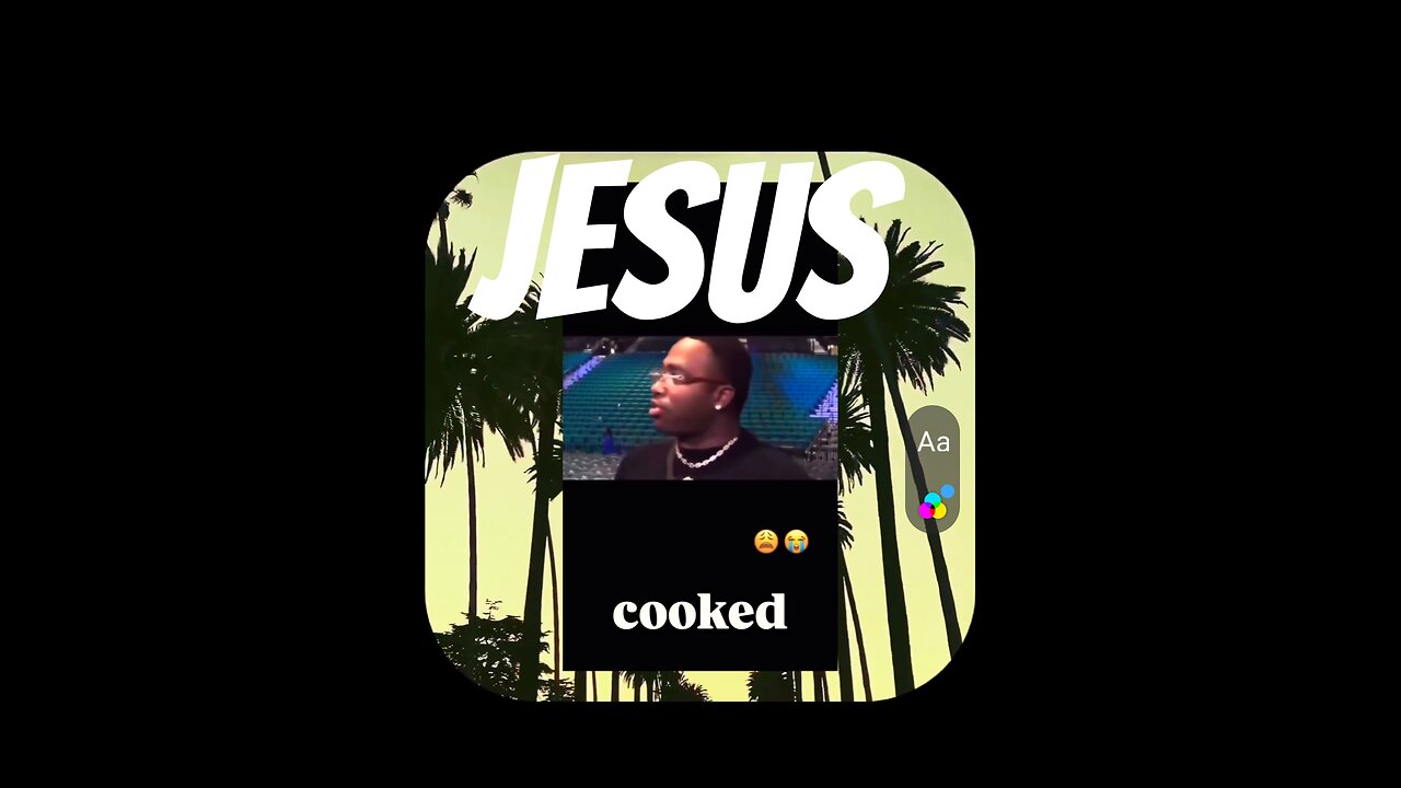 Jesus, I'm Getting Cooked #jesus #funny