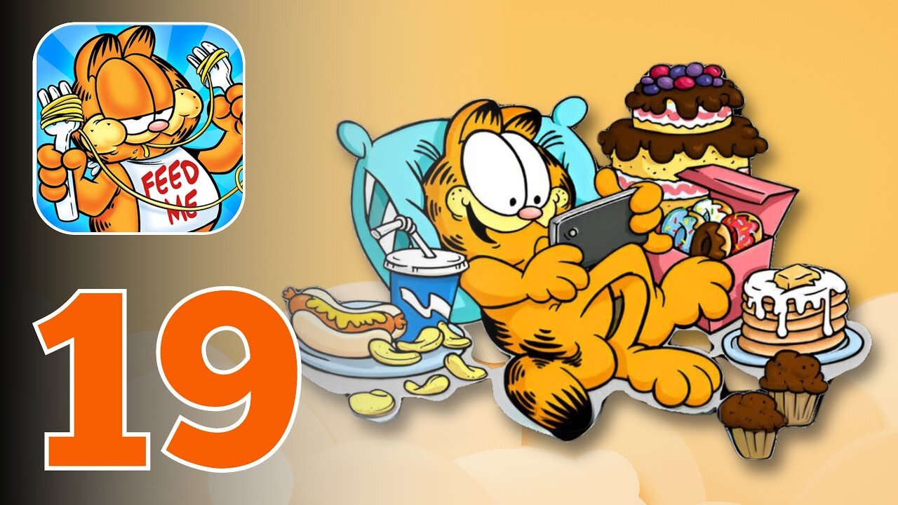 Garfield: My Big Fat Diet - Gameplay Walkthrough Part 19 - Level 181-190 (iOS, Android)