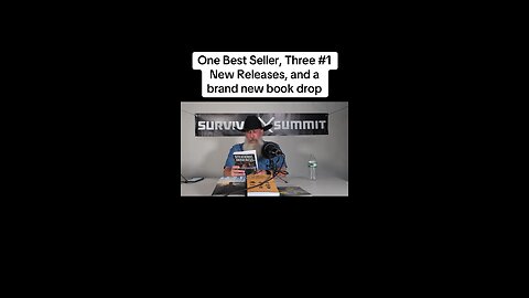 One Best Seller, Three #1 New Releases, and a brand new book drop