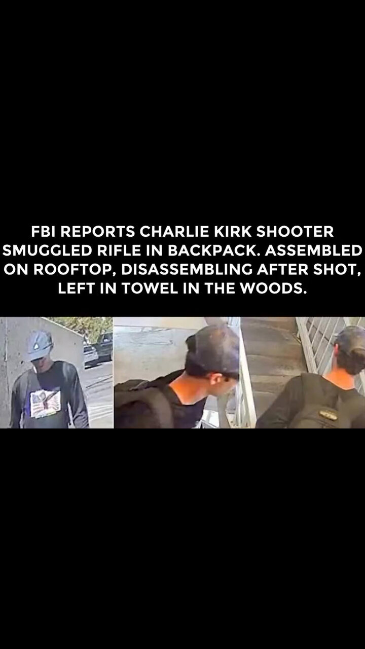 The claim of Tyler Robinson stowing, assembling, firing, then disassembling the Rifle is BULLSHIT 🔫