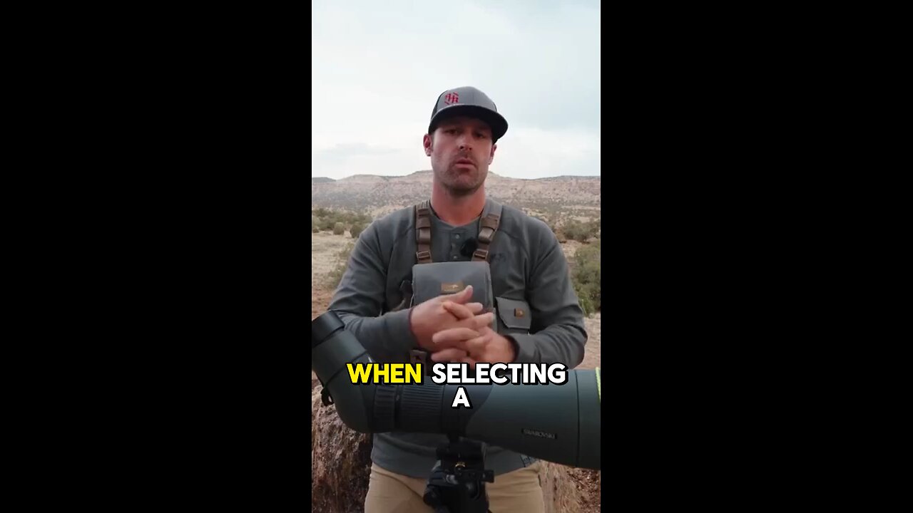 Selecting a tripod