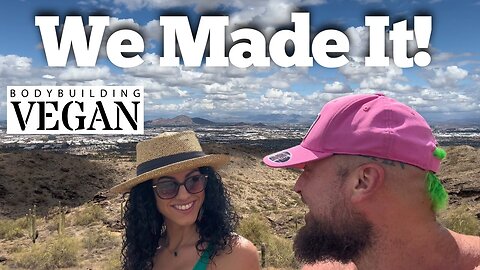Road Trip Adventure Vlog 1 - The Adventure BEGINS! | TheBodybuildingVegan