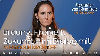 Philosophie & Zukunft: Gwendolin Kirchhoff im Gespräch mit Alexander von Bismarck 20.o8.2025