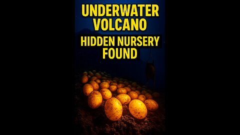 🌋 Hidden Underwater Volcano Reveals Glowing Golden Eggs! 🌊