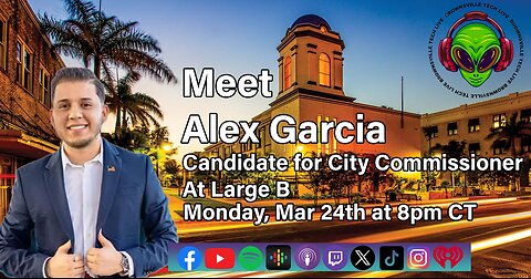 Meet Alex Garcia - Candidate for City Commissioner for At Large B