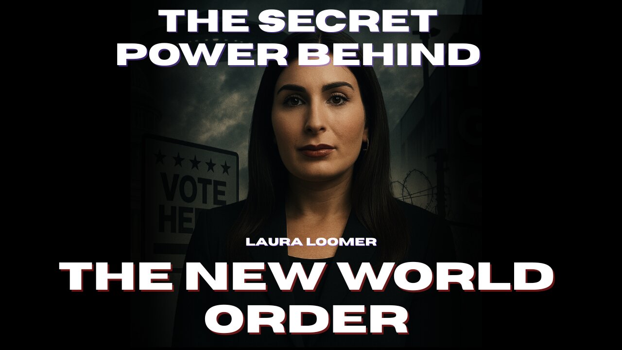 🔥 THE SECRET POWER BEHIND THE NEW WORLD ORDER? WHAT ARE THEY HIDING ABOUT LAURA LOOMER? 🔥