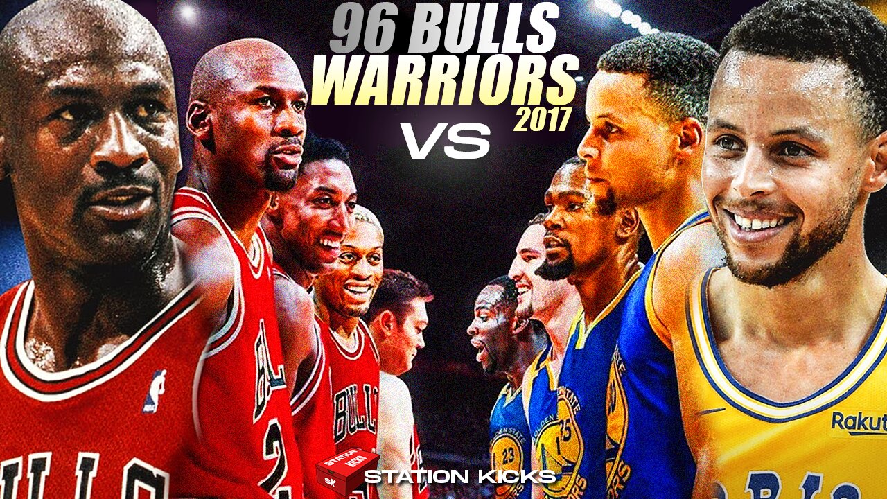 1996 CHICAGO BULLS VS 2017 WARRIORS - Who Wins Here?
