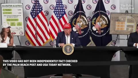 Trump says Florida's Alligator Alcatraz migrant detention spot may be 'as good as the real Alcatraz'
