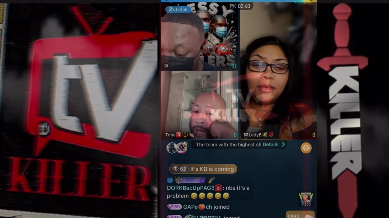 TRINA B LADY BEE & MESSY CALLER PK GETTING THE PARTY STARTED