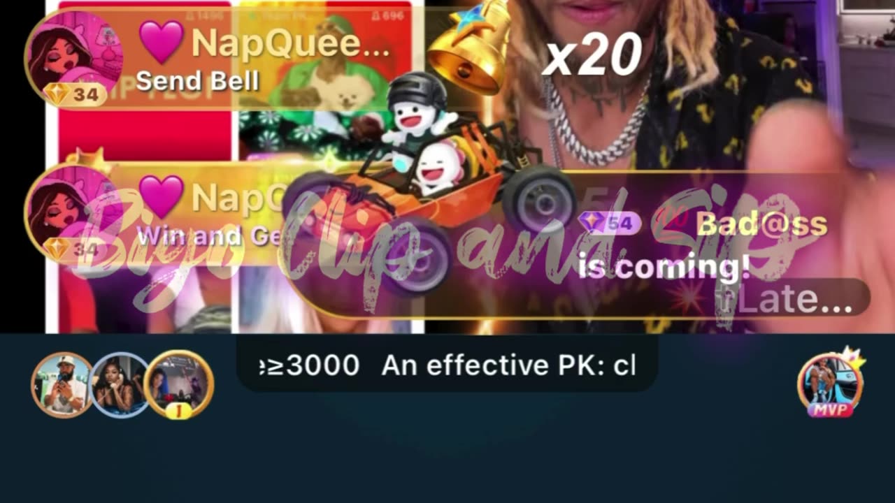 LoozeCannon lines LateNight who talks about TKO n tests his gangsta 12/5/25 #bigoclipandsip