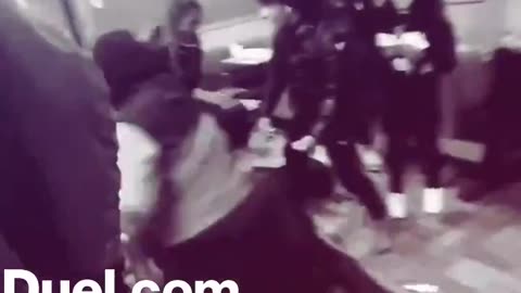 Subhuman Dindu Apes Beat White Woman 10 On 1