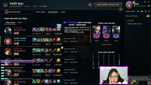 Restream 16/3/2025 -Part 3 - Leo rank LOL Jinx, chửi đồng đội