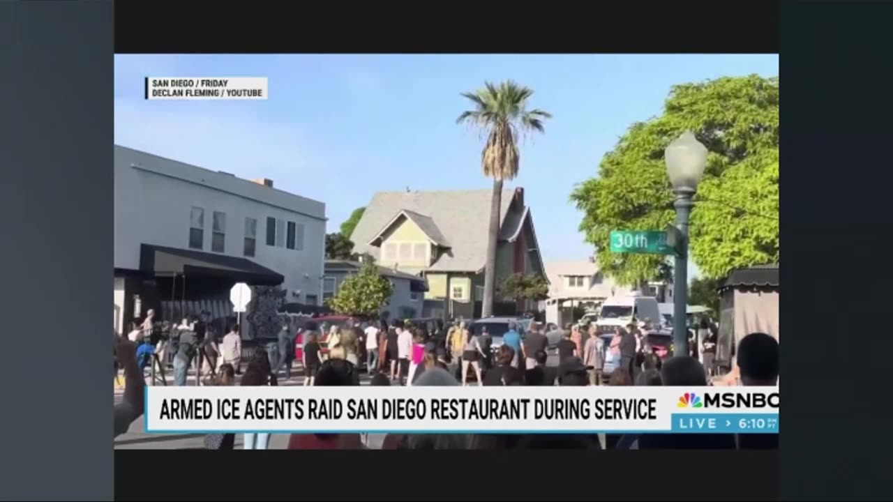 Maddow: It's Bananas— Trump's HSI In Full Battle Rattle To Arrest Busboys & Waiters And Stuff