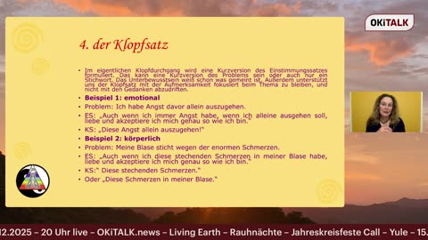OKiTALK.news – Sonja Böhm – Energosophie ® – Bewusstsein durch Energiearbeit – 04.12.2025