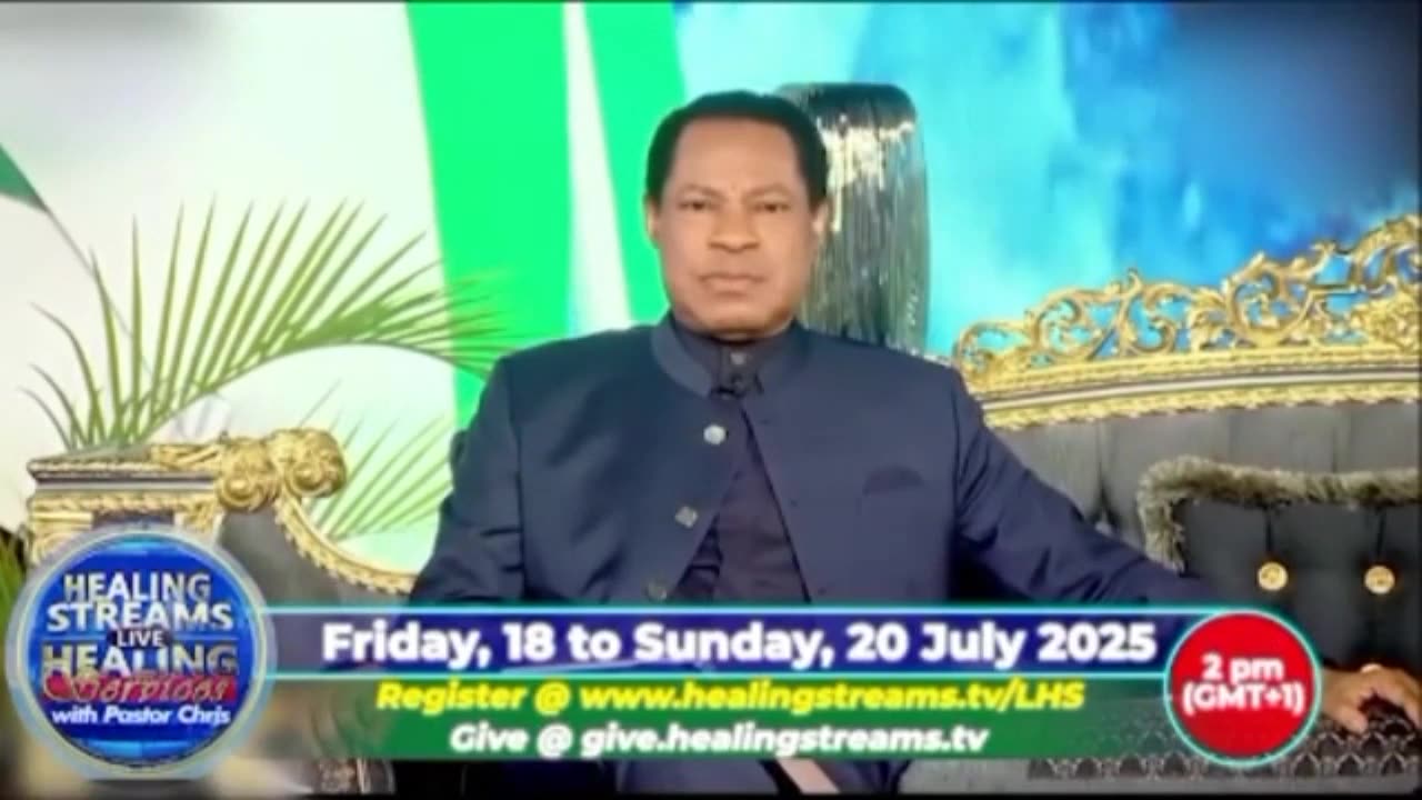 JULY 2025 HEALING STREAMS LIVE HEALING SERVICE WITH PASTOR CHRIS