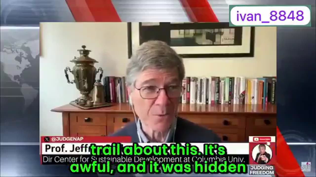 'COVID WAS MADE IN AMERICA' ~ Says JEFFREY SACHS (7.06.25)