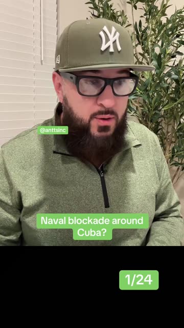 Reports say the Trump administration is seriously considering a full naval blockade around Cuba