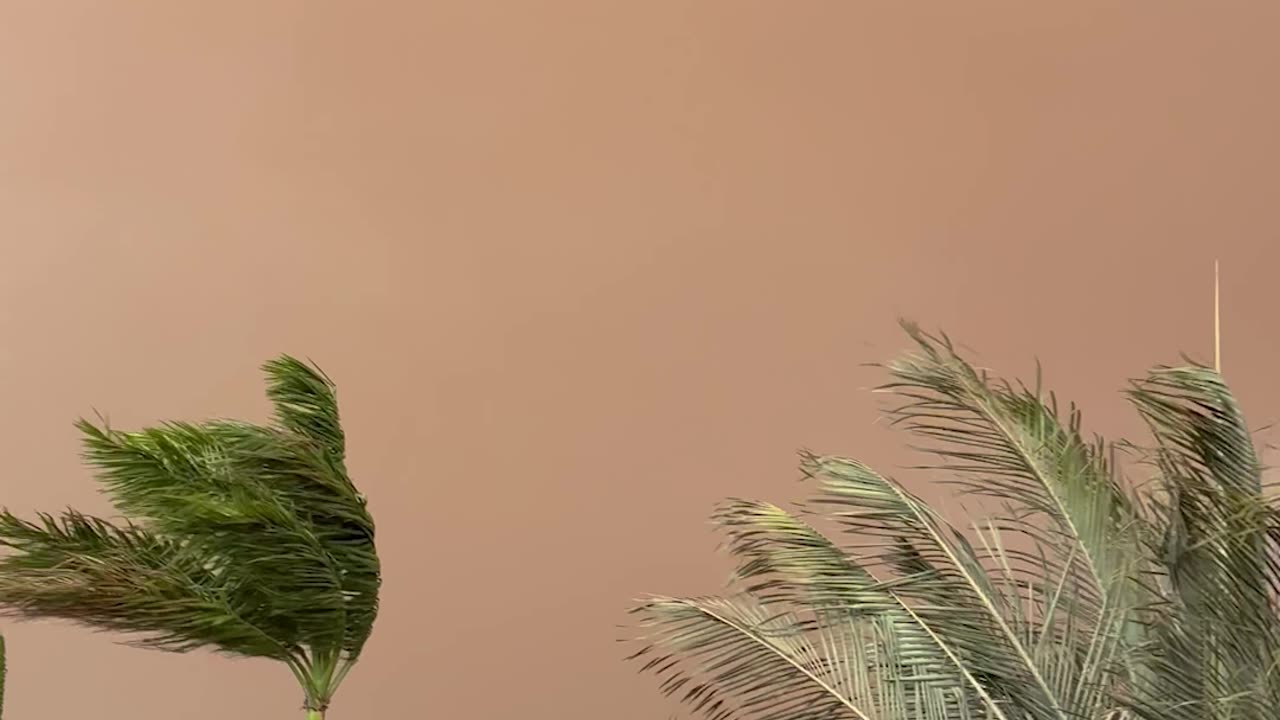 Sandstorm in Sao Paulo