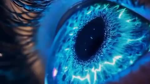 Mesmerizing bule eyes captivation