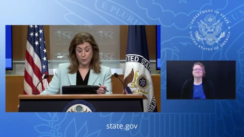 Department of State Press Briefing