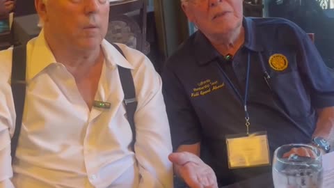 Keith visits with Mr. Ball who is 99 years old