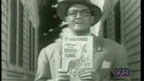 Commercial - Kellogg's Sugar Frosted Flakes w Clark Kent (George Reeves)