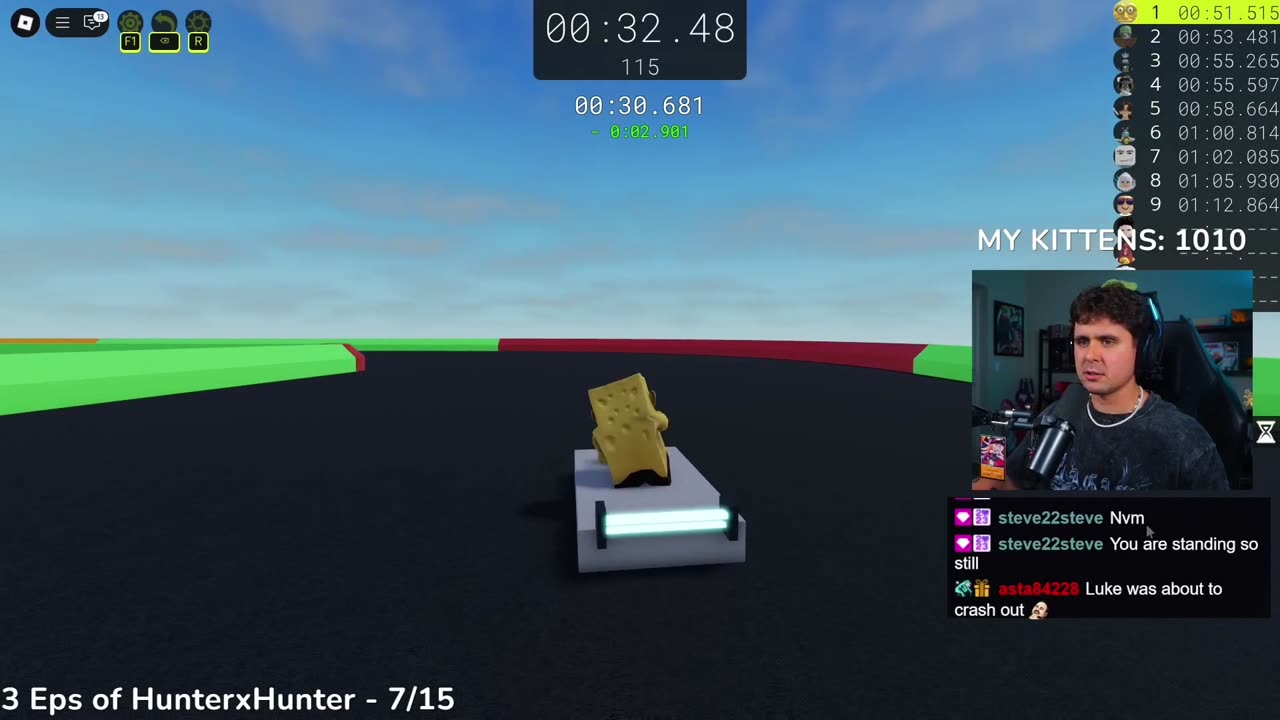 ThatsTheBruh Plays Roblox 🧱 🏎️[Drifting on a Brick!] with Twitch Chat