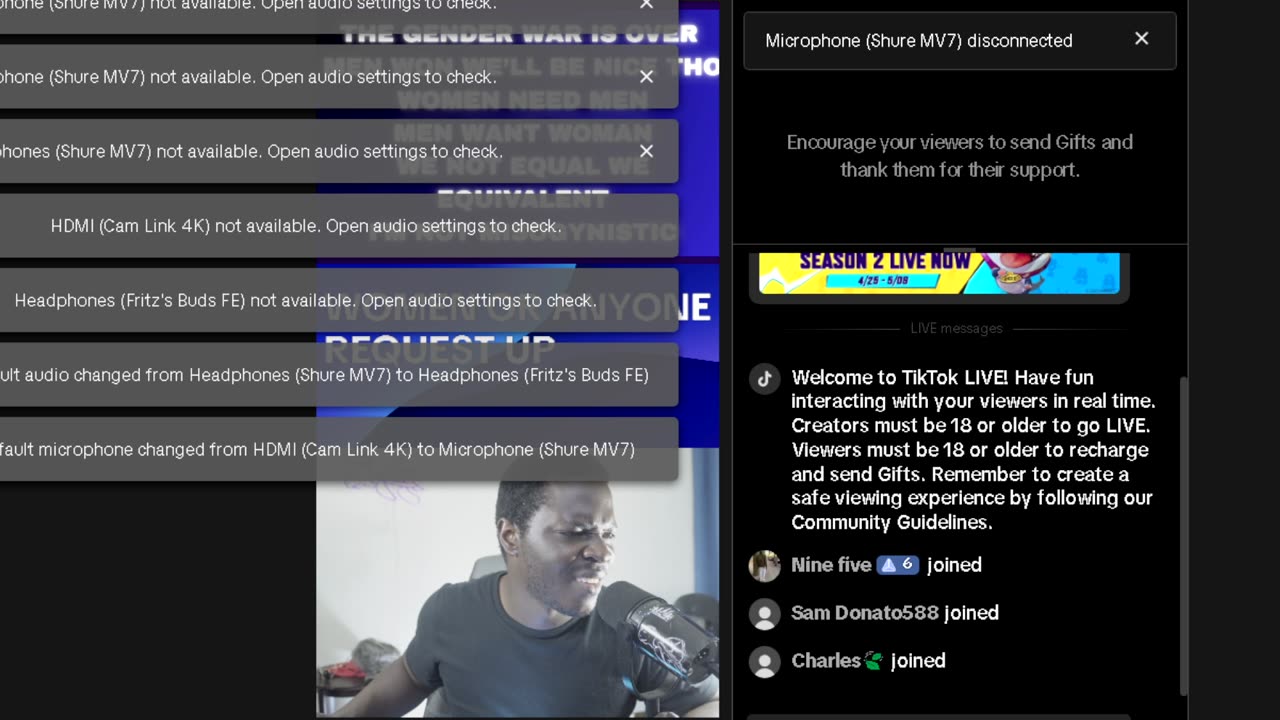 THE GENDER WAR IS OVER MEN WON WE’LL BE NICE