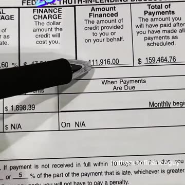 American finances a truck that cost $111,916. How is this legal???