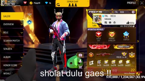 The fun of playing Garena Free Fire Ep209