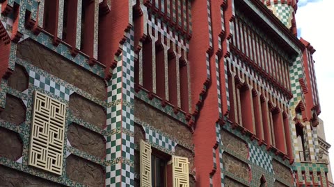 Casa Vicens by Gaudi (Barcelona, Spain) 1