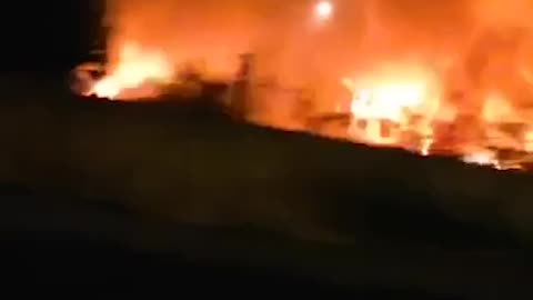 city is burning