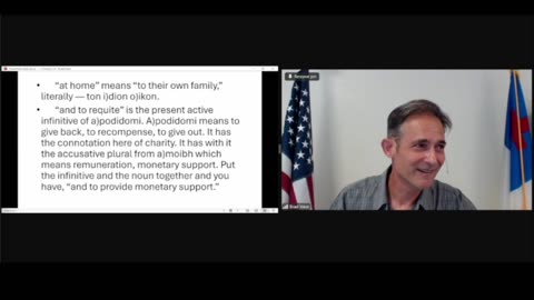 1 Timothy 5:4, Respect for Elders, Pastor Brad West, Grace Bible Church, 14 May 2025