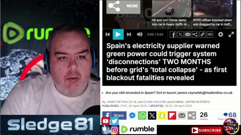 Spain electricity supplier warned about green power could trigger system disconnections