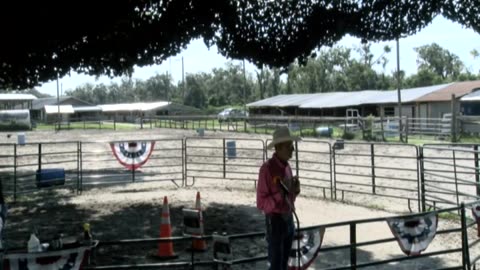 Skipper Calder & Cowboy-up Ministry bring horse training with a message at 11am.