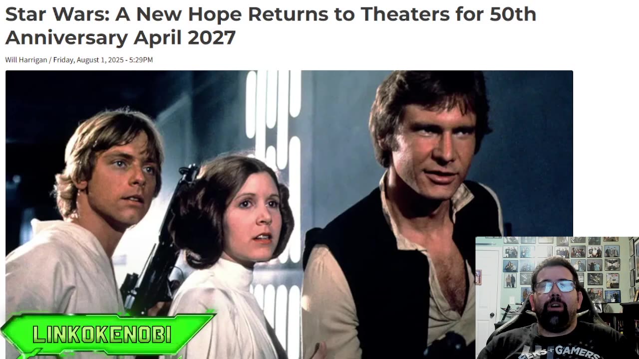 Star Wars A New Hope To Be Released In 2027 For 50TH Anniversary