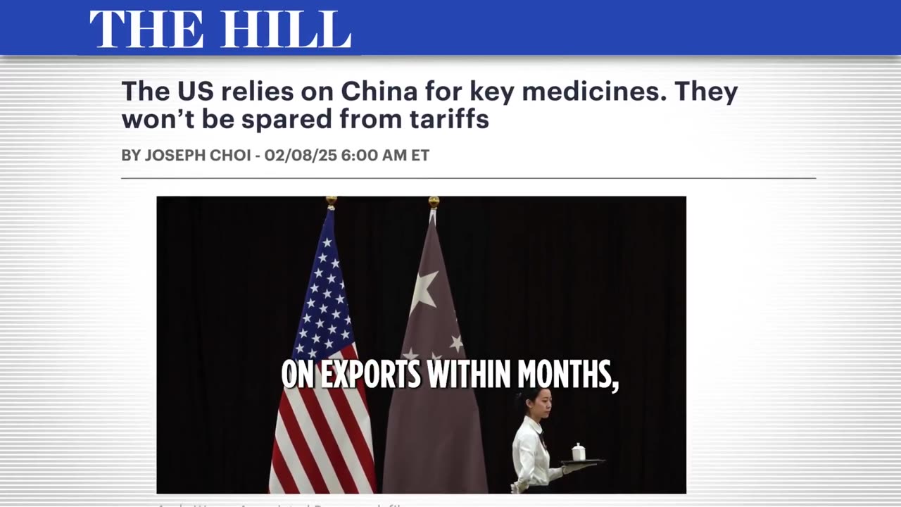 China has an alarming level of control over our medicine supply - Rosemary Gibson