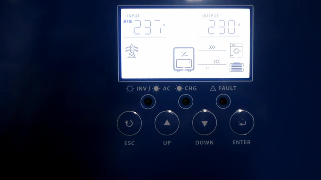 Ρυθμίσεις Υβριδικού Inverter - EASUN SMG II, 11Kwh