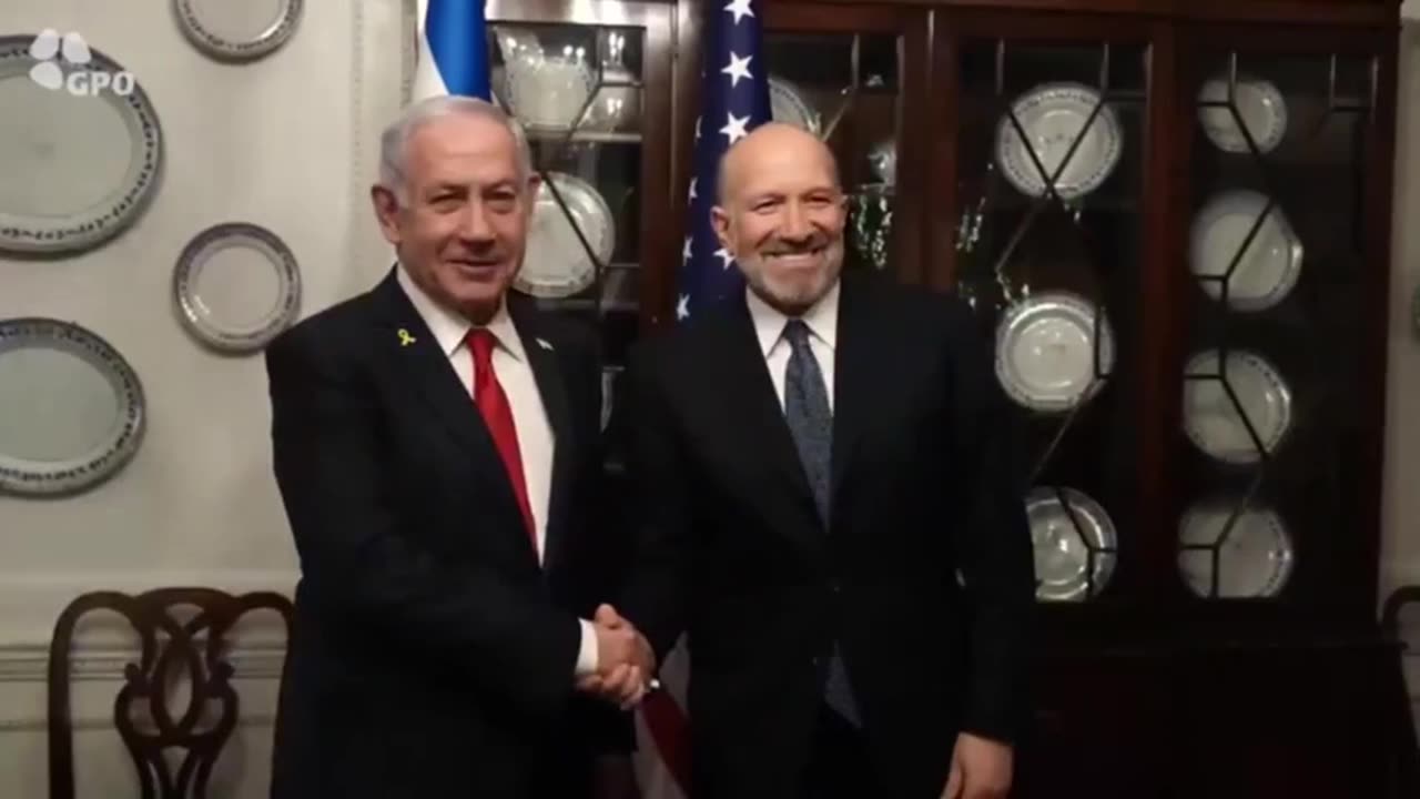 Netanyahu and Lutnick 🕎 Look at these two Yids, they're thick as thieves 🇮🇱✡️