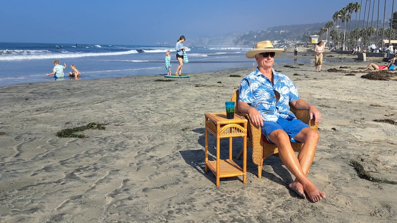 #211 La Jolla Shores, La Jolla, California. Wardrobe Malfunction Edition.