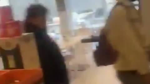 Islamists and anti-fascists attacked editorial offices of an Italian newspaper, La Stampa,