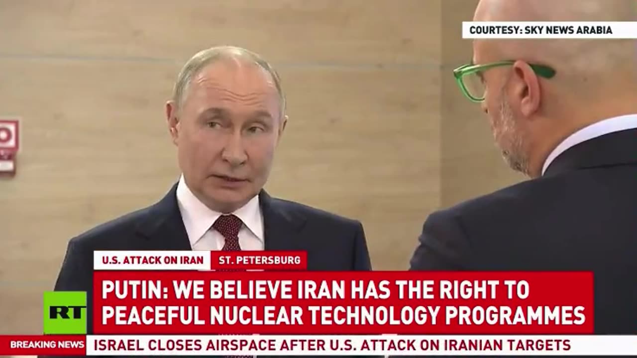 Putin on Iran