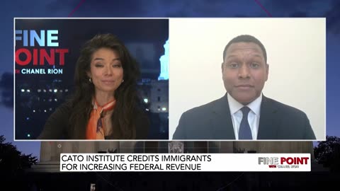 Fine Point - CATO Institute Credits Immigrants For Increasing Federal Revenue, W/Stephen Rowe