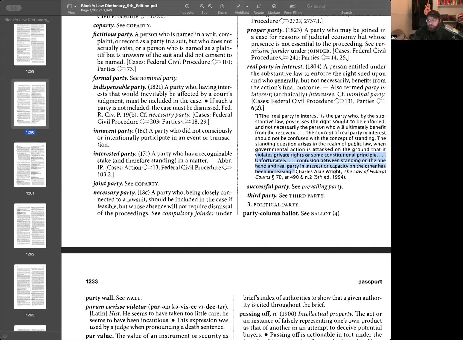 Real Party of Interest and Assignment